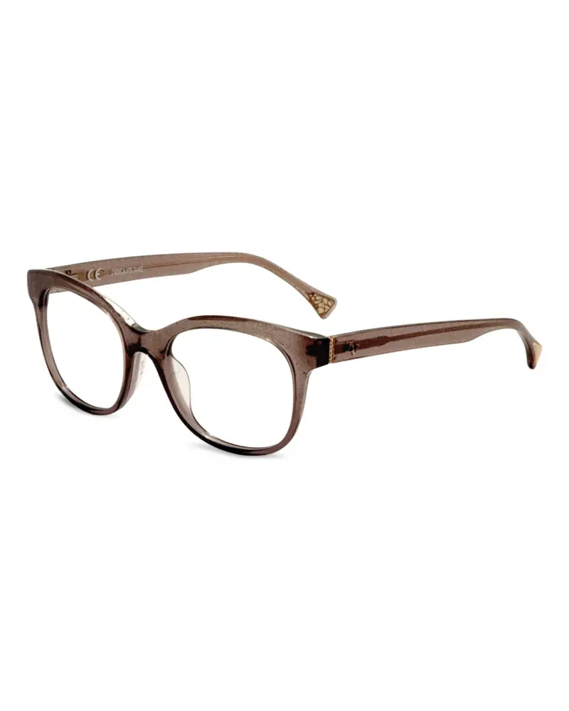 Zadig & Voltaire Brille mit eckigem Gestell - Braun Braun