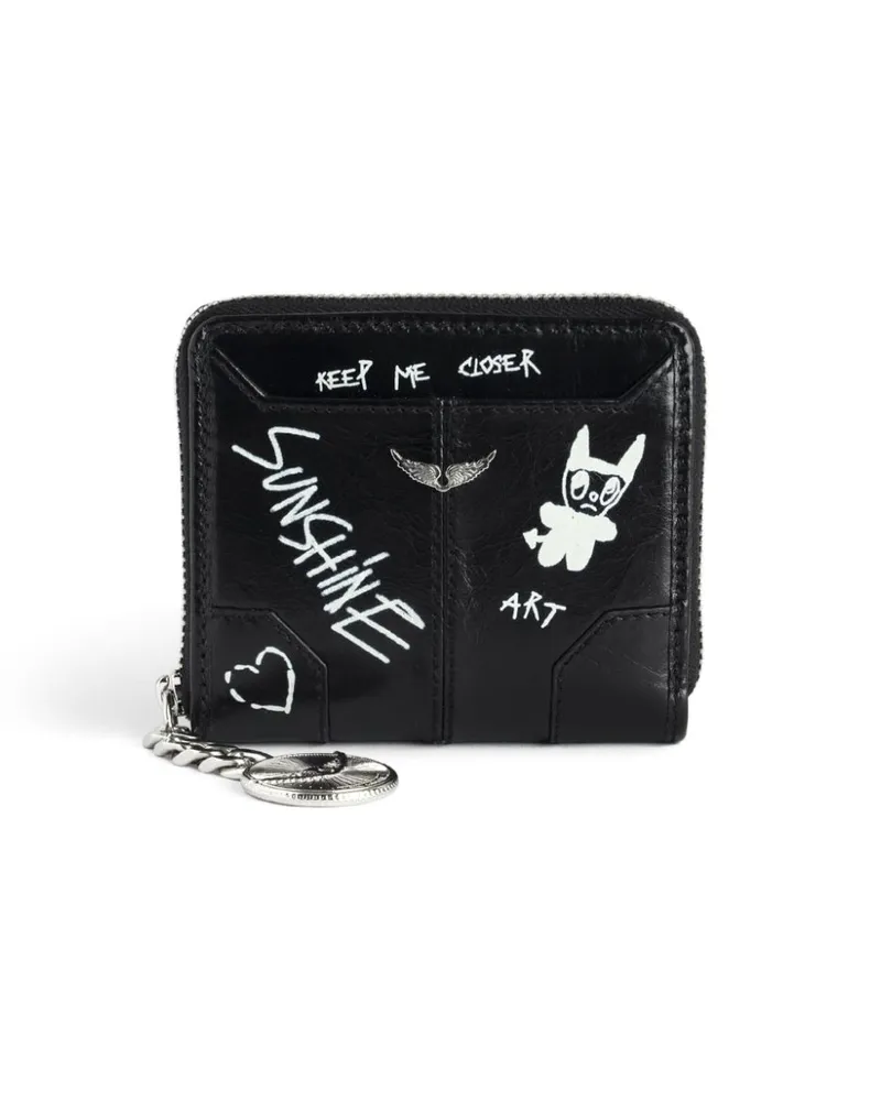 Zadig & Voltaire Sunny Portemonnaie - Schwarz Schwarz