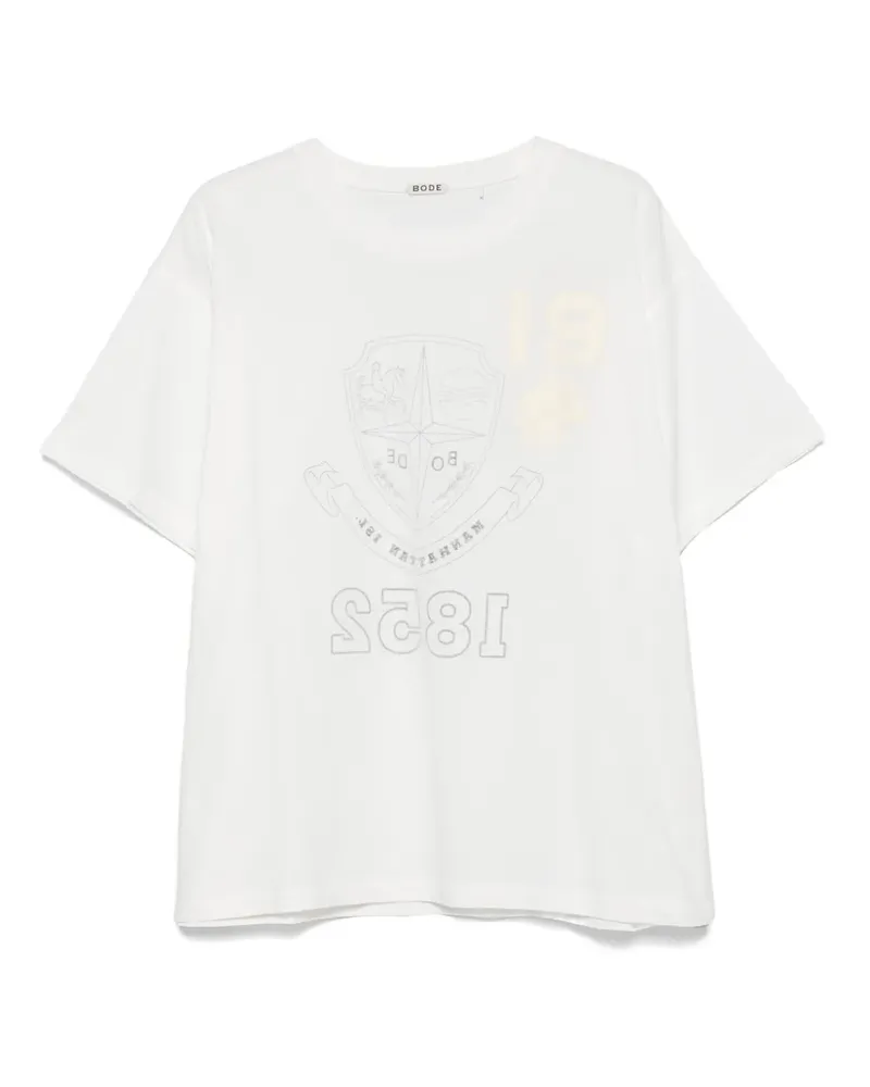 BODE Wendbares T-Shirt - Nude Nude