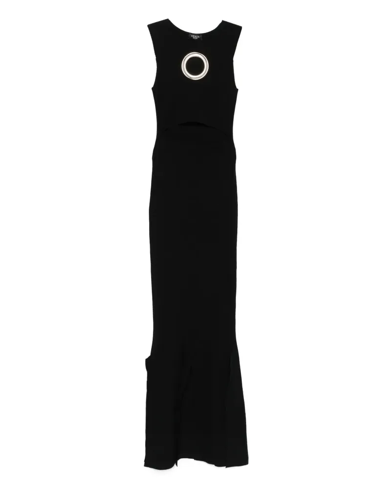 A.W.A.K.E. Ärmelloses Kleid - Schwarz Schwarz