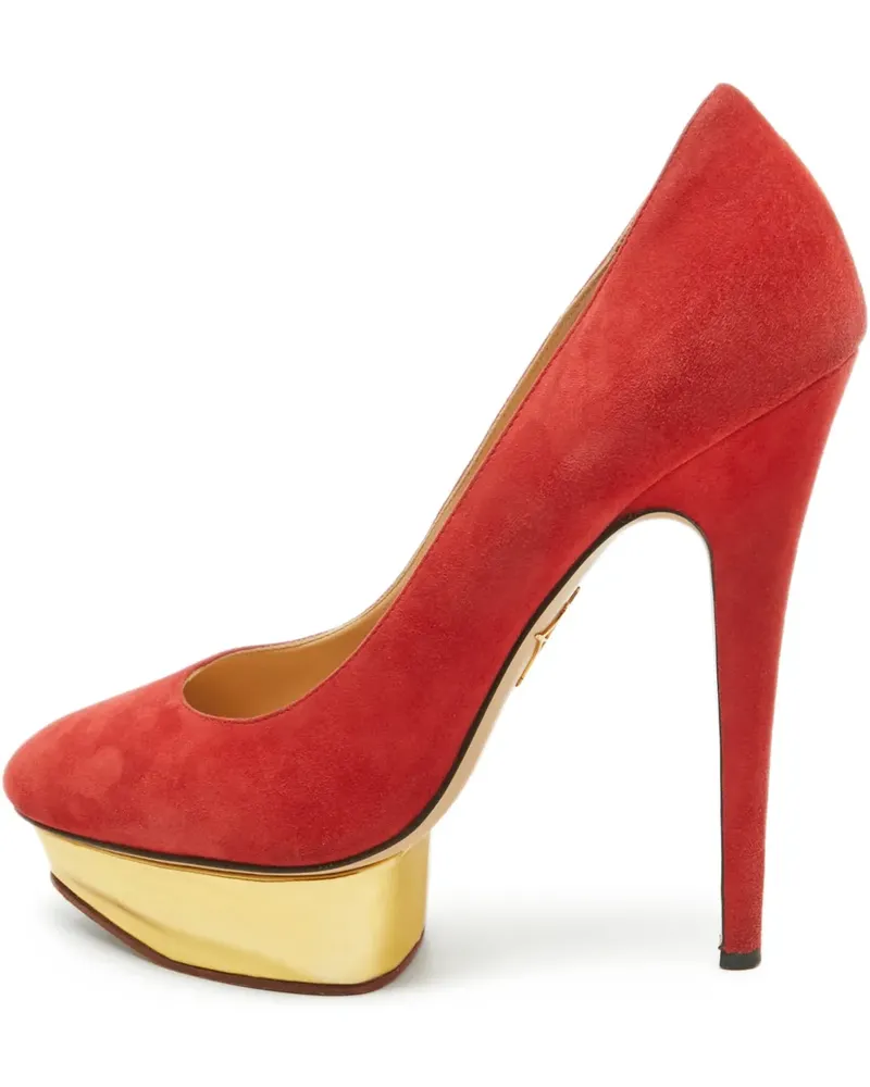 Charlotte Olympia Dolly platform pumps - Rot Rot