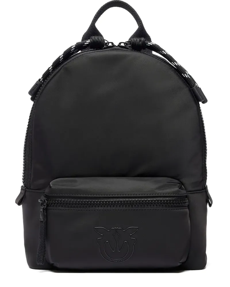 Pinko Gesteppter Rucksack - Schwarz Schwarz