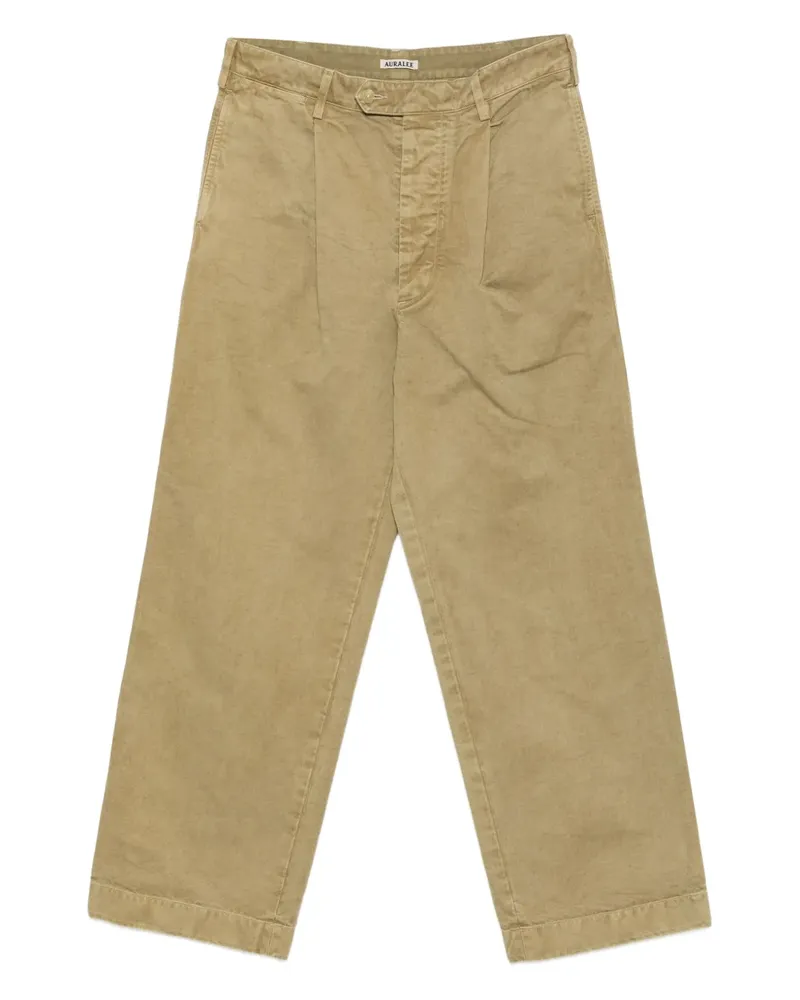 AURALEE Finx Hose - Grau Grau