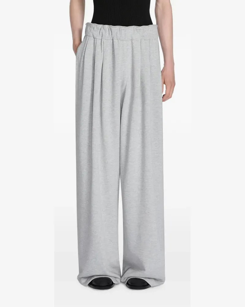 Dries van Noten Jogginghose mit Falten - Grau Grau