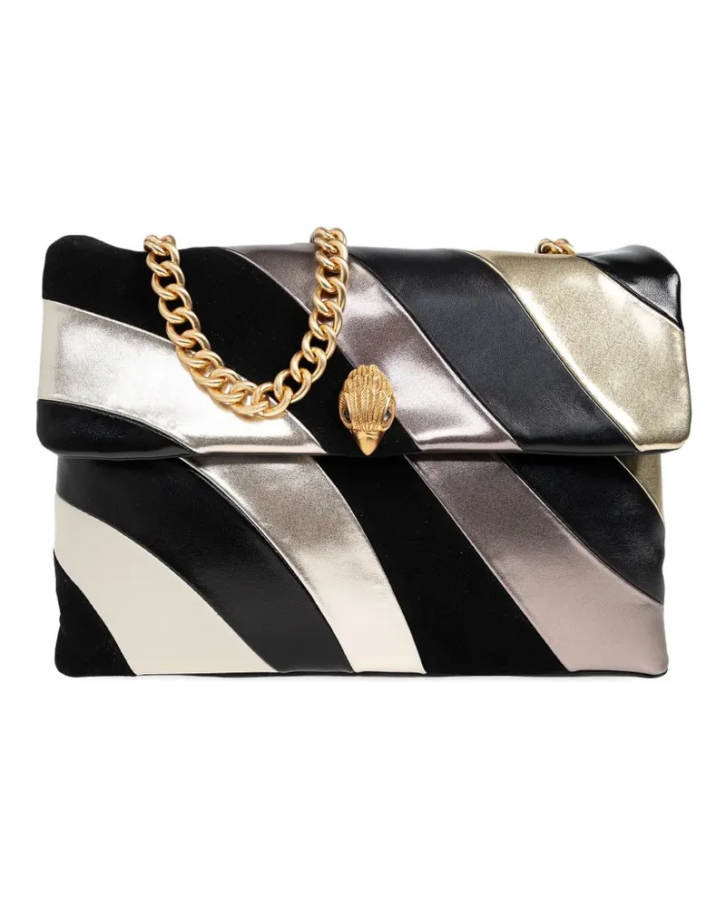 Kurt Geiger Große Kensington Schultertasche - Schwarz Schwarz