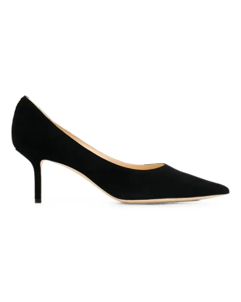 Jimmy Choo Love Pumps aus Wildleder - Schwarz Schwarz