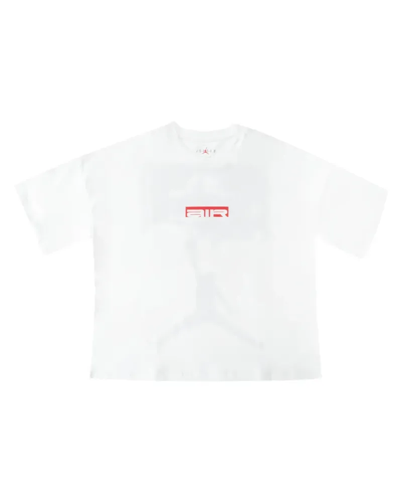 Jordan T-Shirt mit grafischem Print - Weiß Weiß