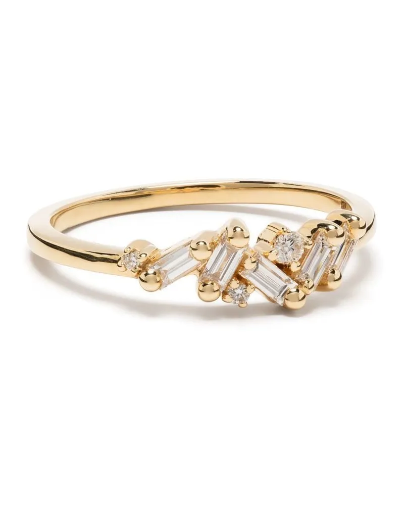 Suzanne Kalan 18kt Fireworks Gelbgoldring mit Diamanten Gold