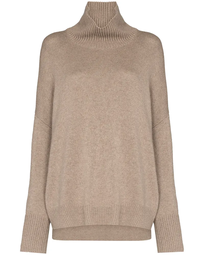 Lisa Yang Heidi Rollkragenpullover - Nude Nude