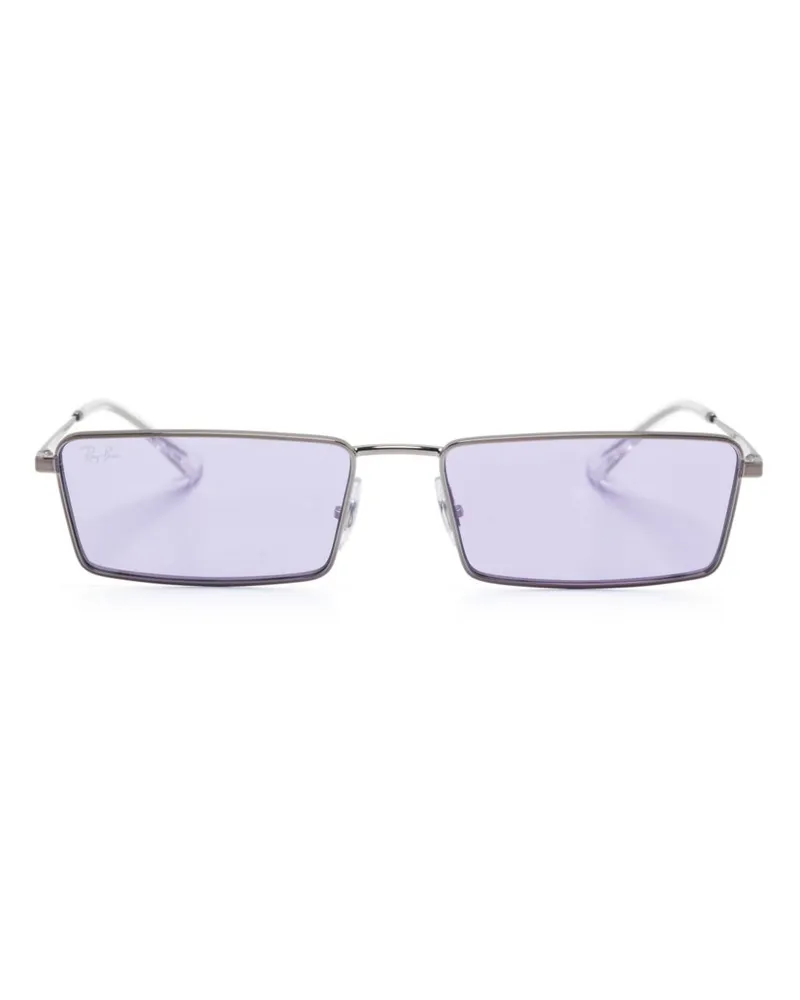 Ray Ban Eckige Emy Bio-Based Sonnenbrille - Silber Silber
