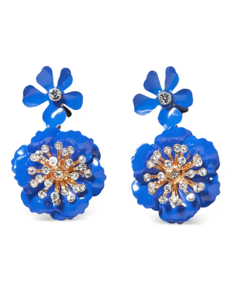 Carolina Herrera New York Ohrringe mit Blumendesign - Gold Gold