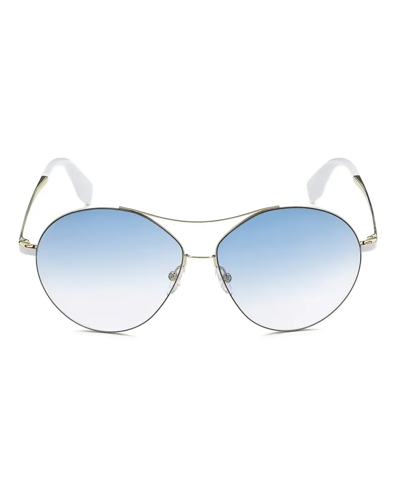 adidas gradient-lens pilot sunglasses - Gold Gold