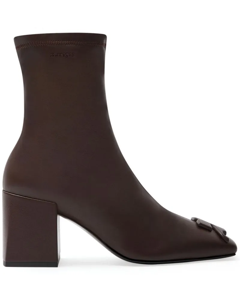 Courrèges Reedition Stiefel - Braun Braun