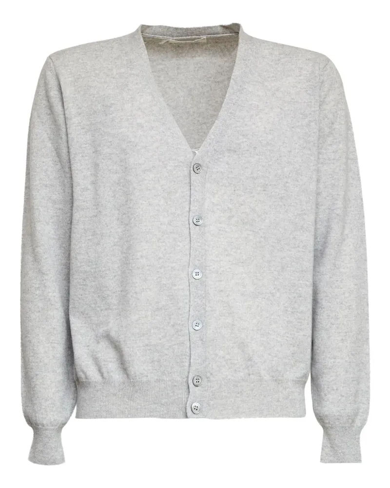 Filippo de Laurentiis Cardigan mit V-Ausschnitt - Grau Grau