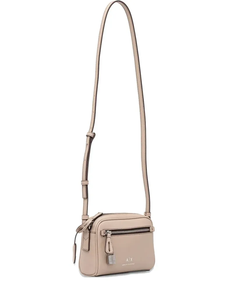 Armani Exchange Umhängetasche mit Schloss - Nude Nude