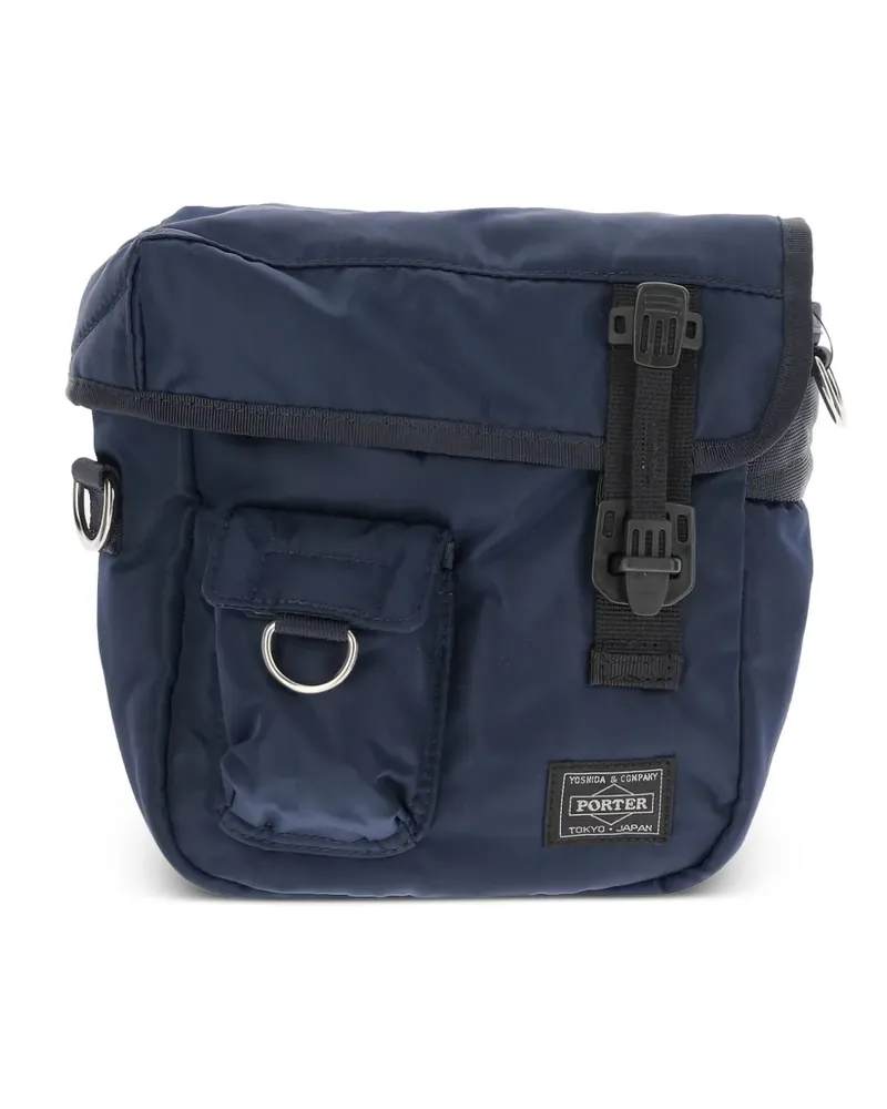 Comme des Garçons Yoshida x Porter Schultertasche - Blau Blau