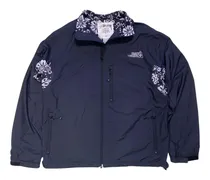 Jacke mit Blumendetail - Schwarz