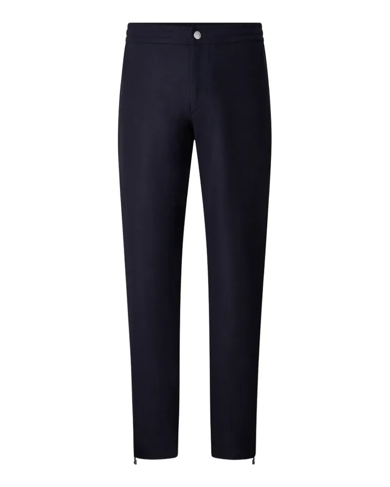 Bogner Boris Tapered-Hose aus Flanell mit Kordelzug - Blau Blau