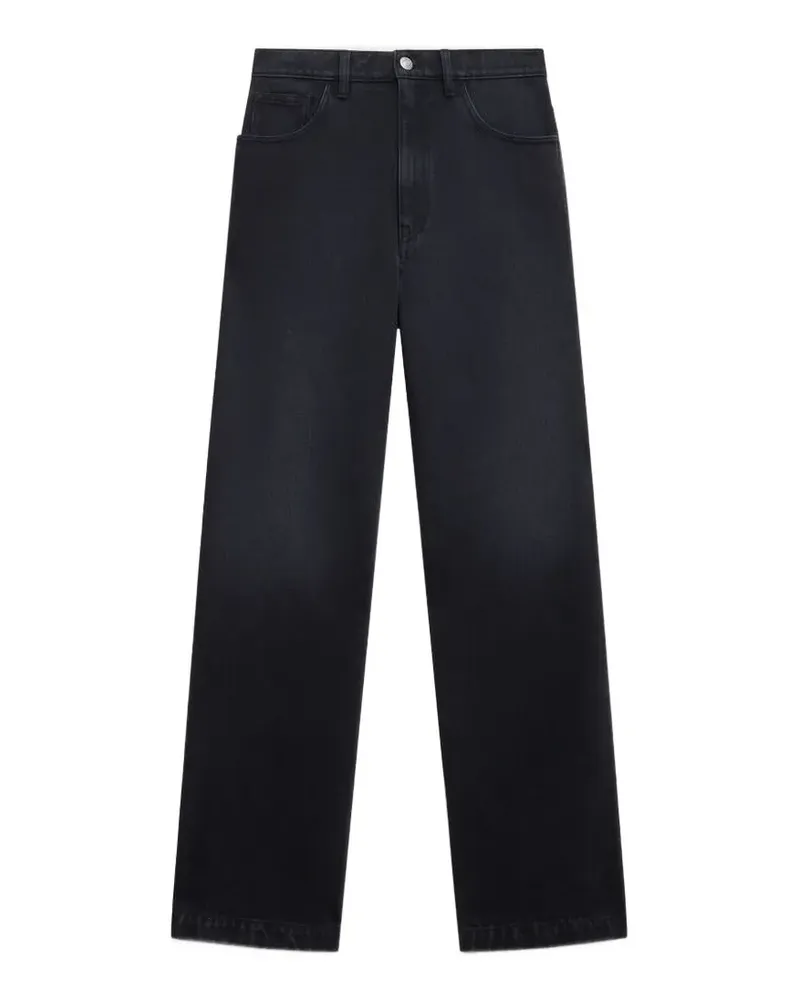 Marni Jeans mit weitem Bein - Schwarz Schwarz