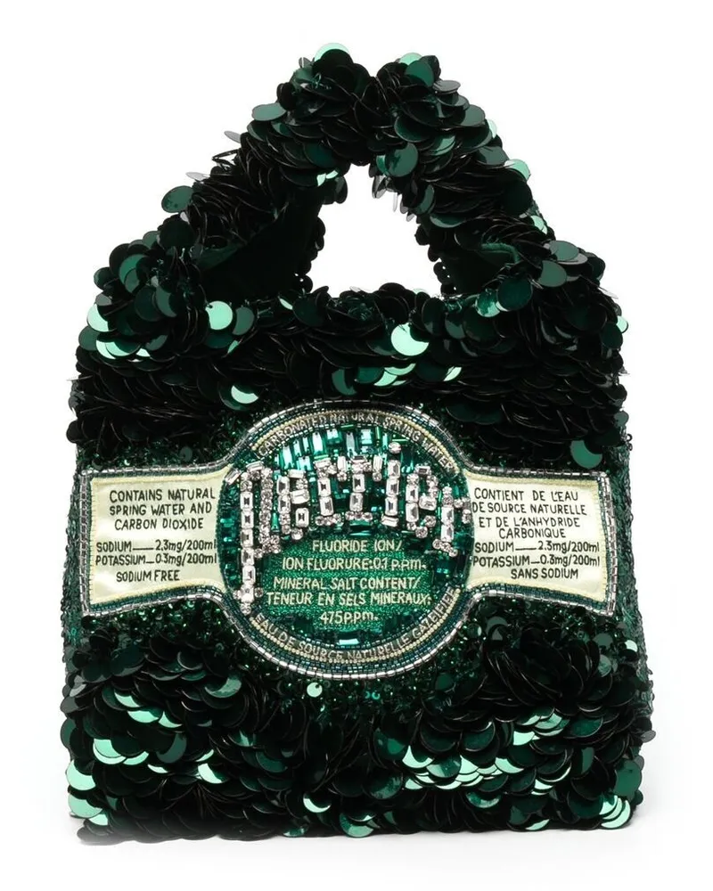 Anya Hindmarch Perrier Tote Handtasche - Grün Grün