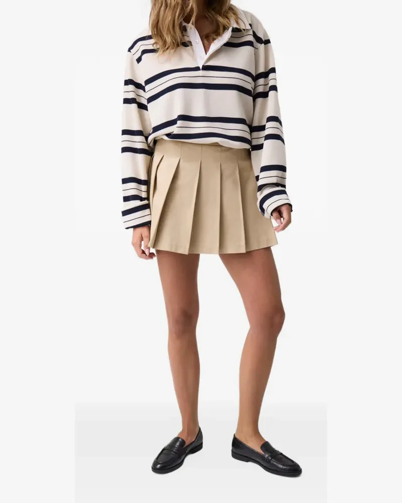 Guess Minirock mit Falten - Nude Nude
