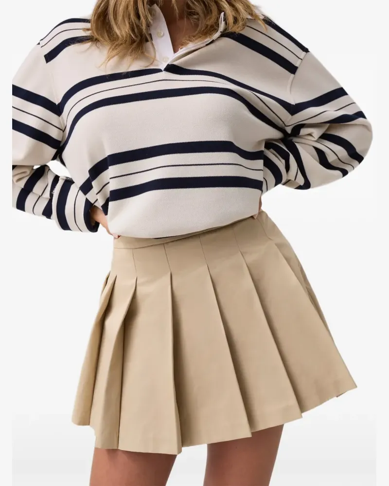 Guess Minirock mit Falten - Nude Nude