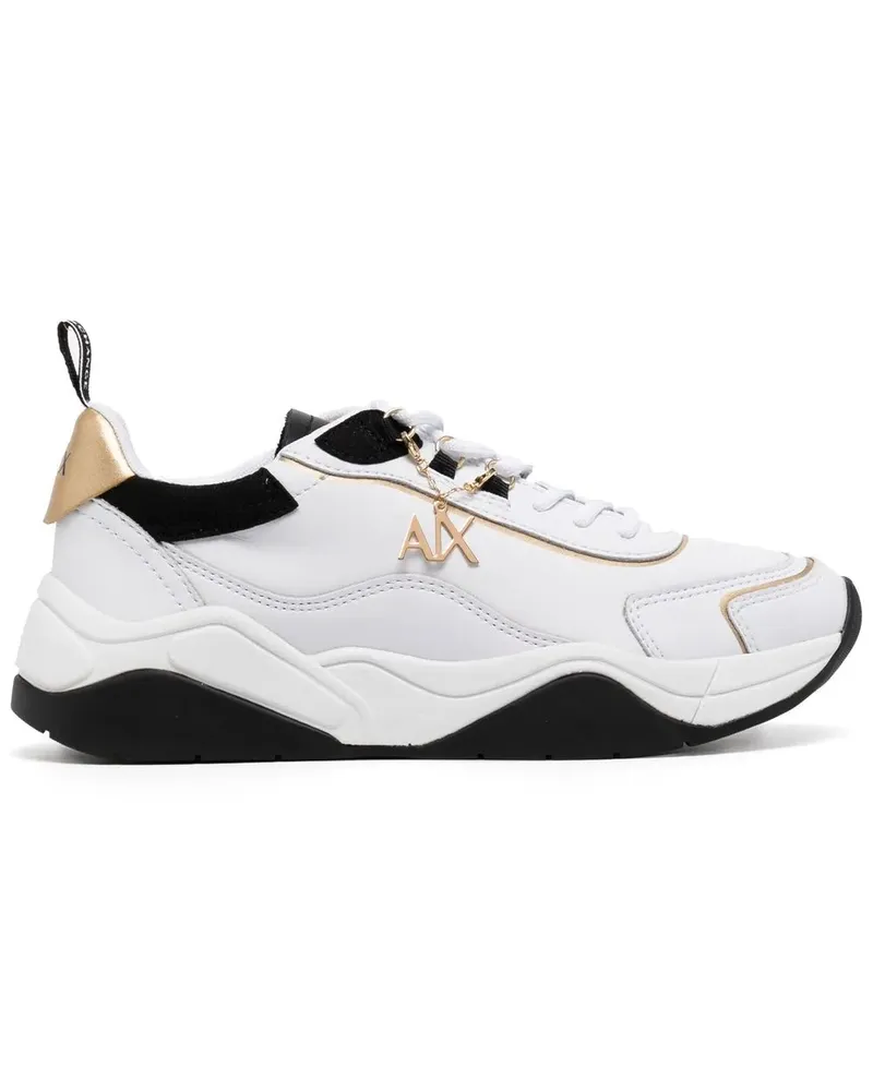 Armani Exchange Sneakers mit Logo - Weiß Weiß