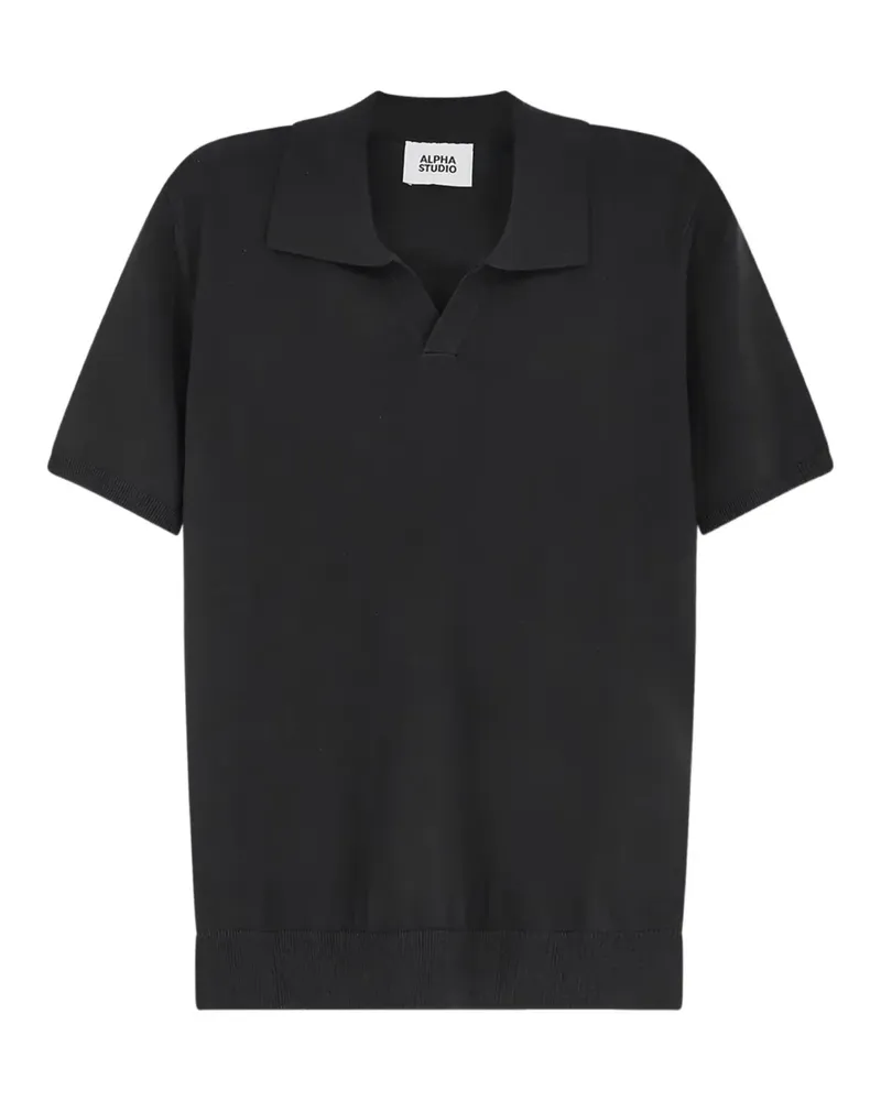 Alpha Studio Klassisches T-Shirt - Schwarz Schwarz