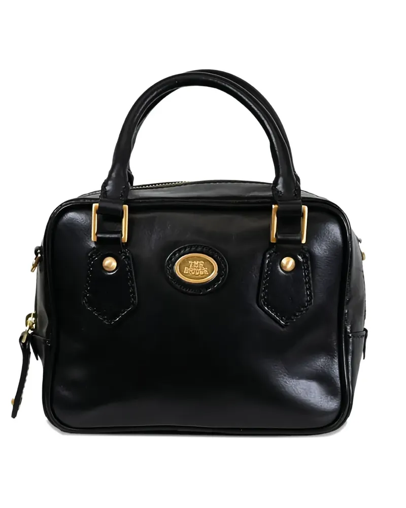 The Bridge Handtasche aus Leder - Schwarz Schwarz
