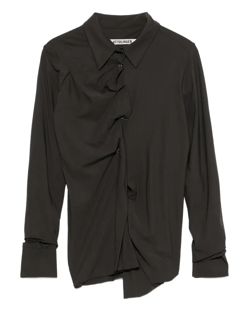 OTTOLINGER Hemd mit gerafftem Detail - Grau Grau