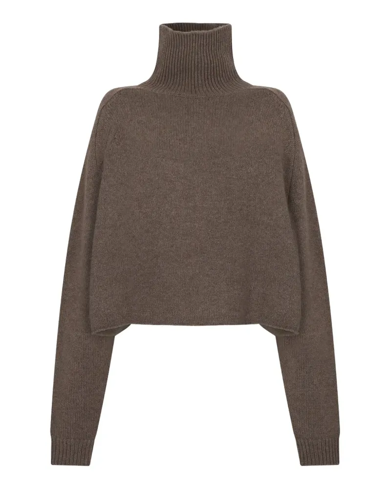 Lisa Yang roll-neck long-sleeve sweater - Braun Braun