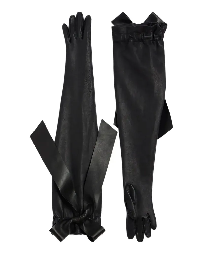 Givenchy Bonbon Handschuhe aus Nappaleder - Schwarz Schwarz