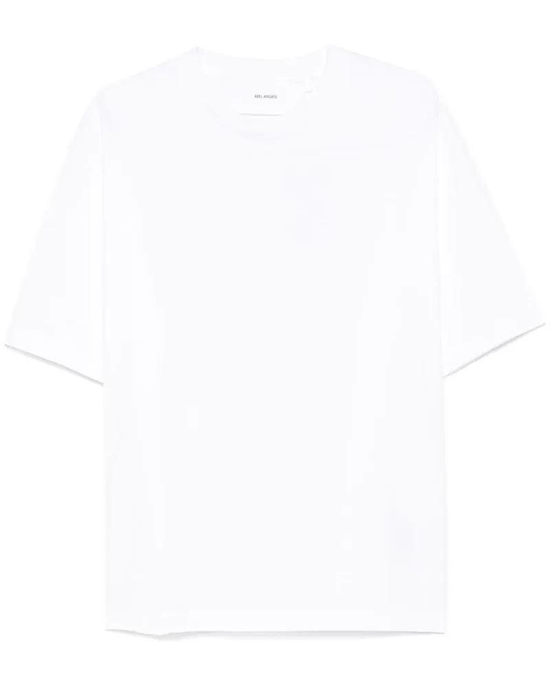 Axel Arigato T-Shirt mit Schnürung - Weiß Weiß