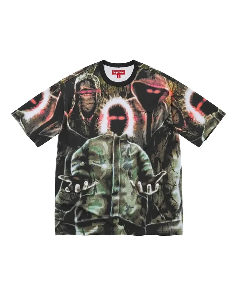 Supreme Being Shadows graphic-print T-shirt - Schwarz Schwarz