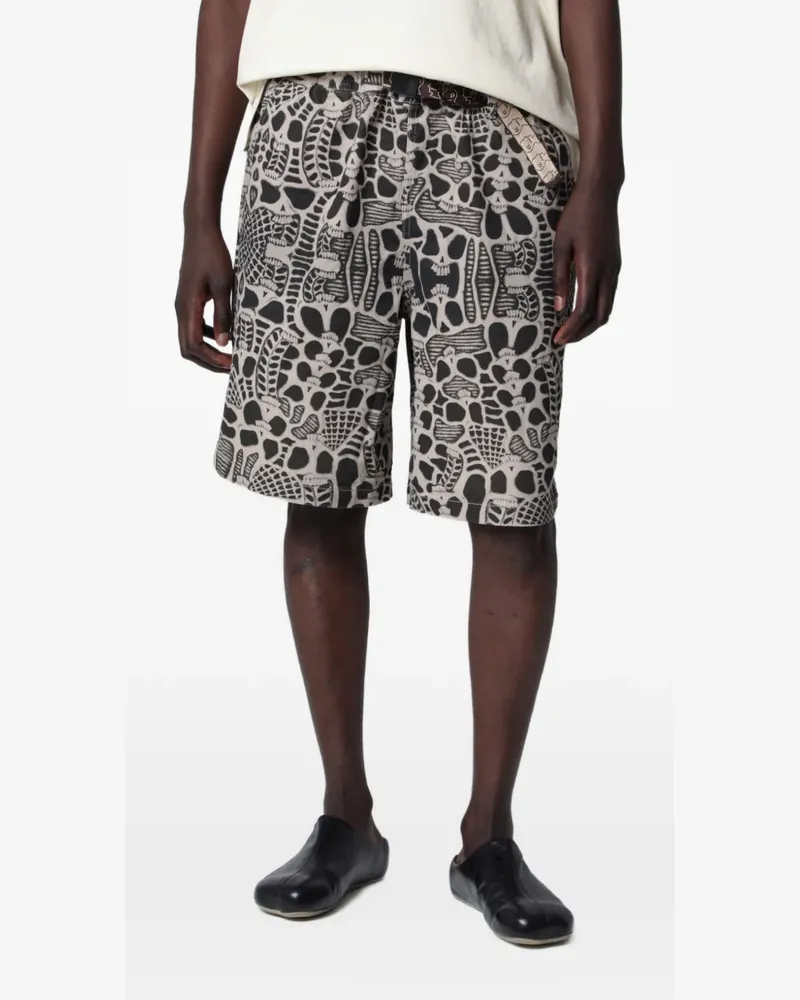 Brain Dead Skull Climber shorts - Schwarz Schwarz