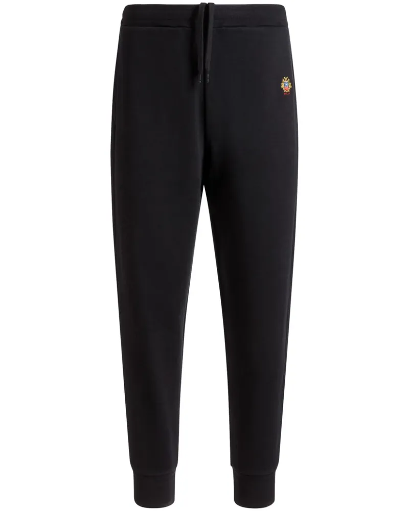 Bally Jogginghose mit Logo-Stickerei - Schwarz Schwarz