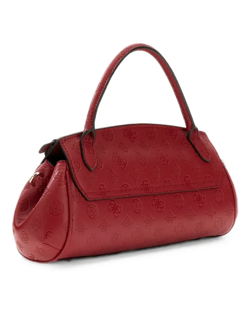 Guess Diana Tote Bag mit Monogrammprägung - Rot Rot