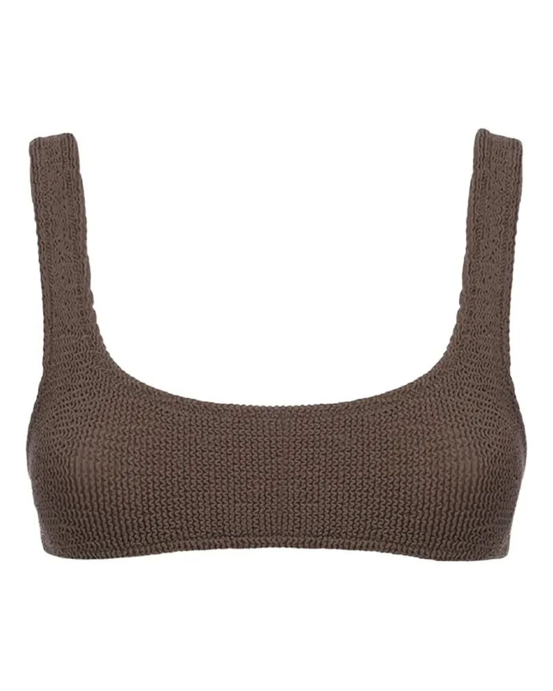 MC2 Saint Barth Naima Bikinioberteil - Braun Braun
