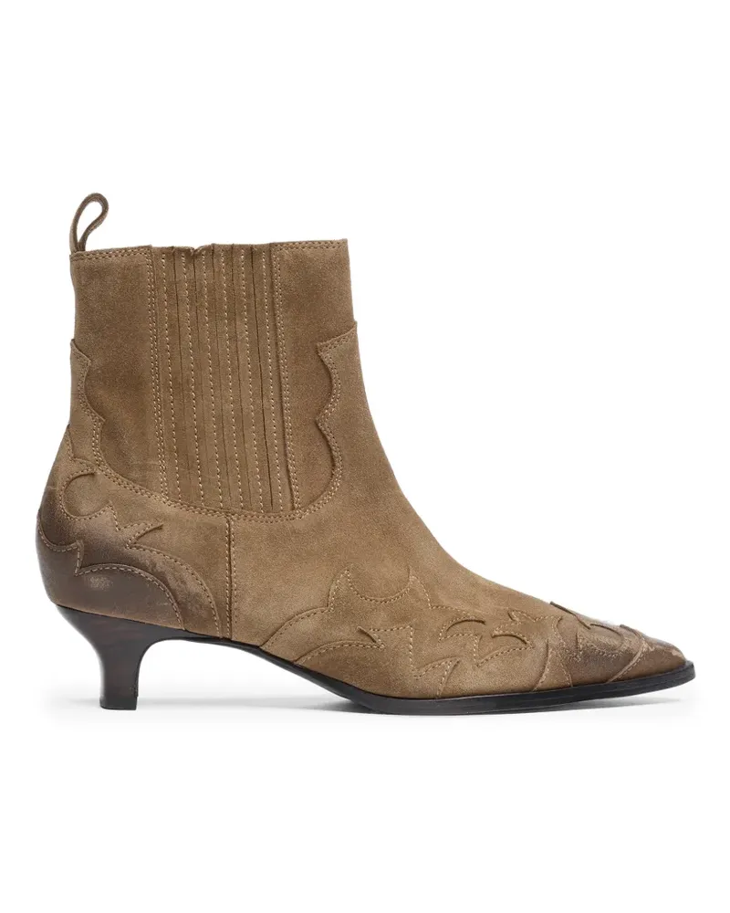 ash Titan Western-Stiefeletten - Braun Braun
