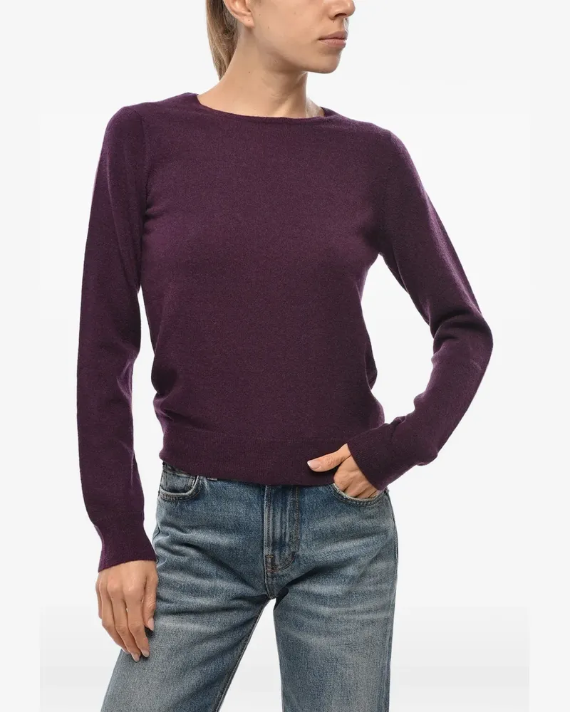 Malo Pullover mit rundem Ausschnitt - Violett Violett