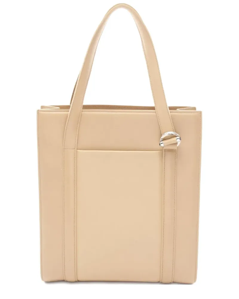 Cartier 2000s Cabochon Handtasche - Nude Nude
