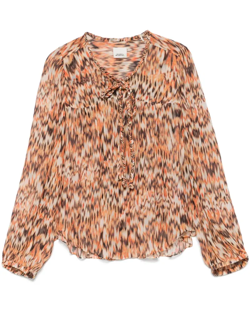 Isabel Marant Ametissa Bluse - Orange Orange