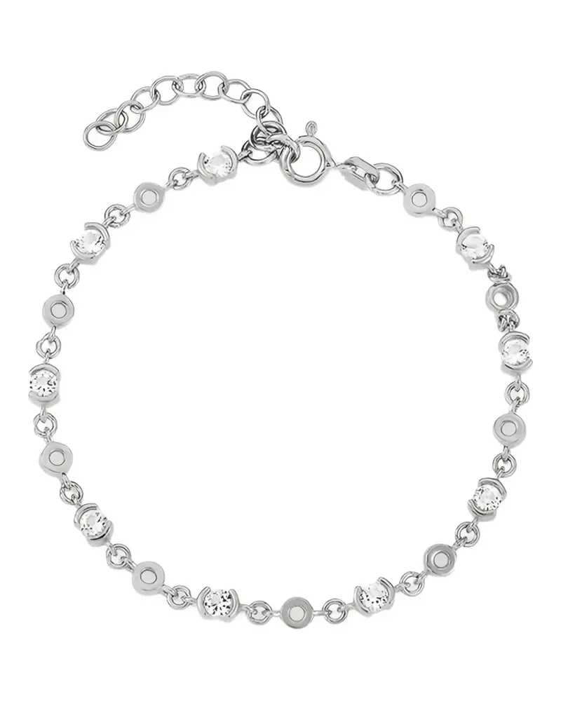 V JEWELLERY Lyla Armband mit Kristallen - Silber Silber