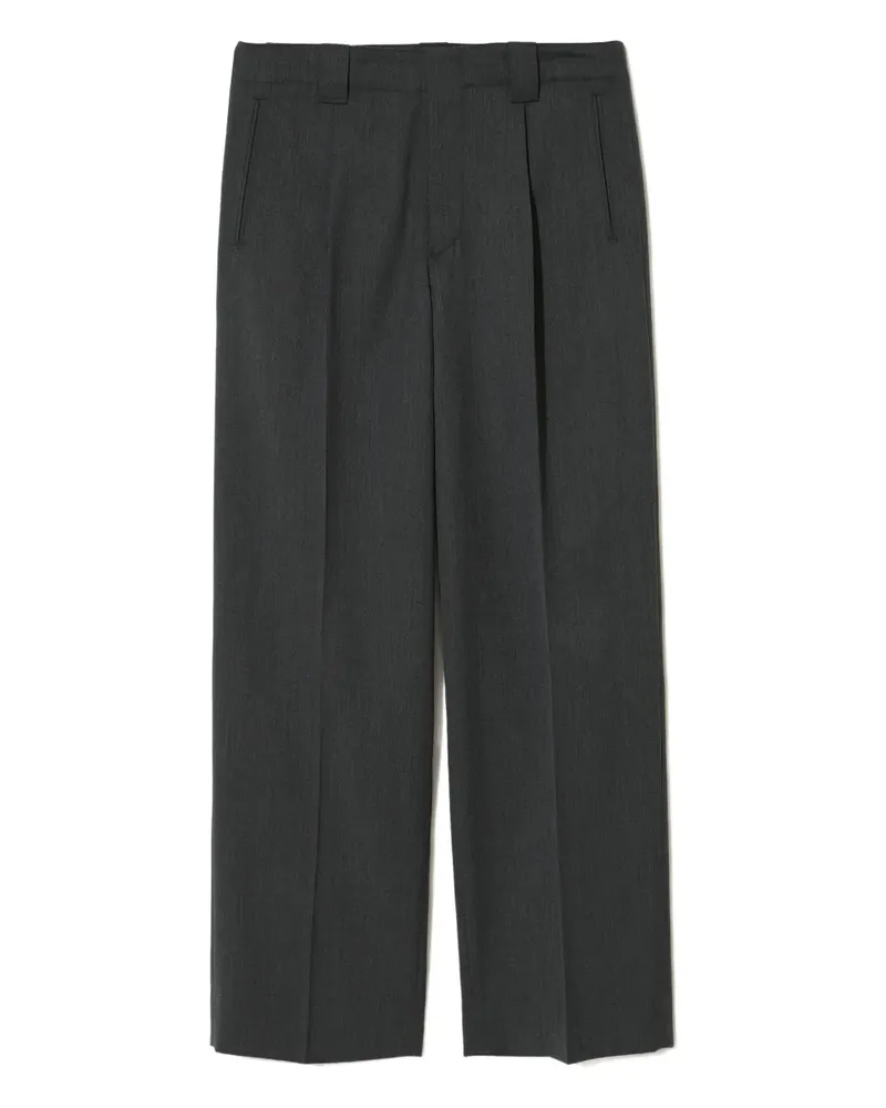 Undercover Jeanshemd mit ausgefransten Detail - Schwarz Schwarz