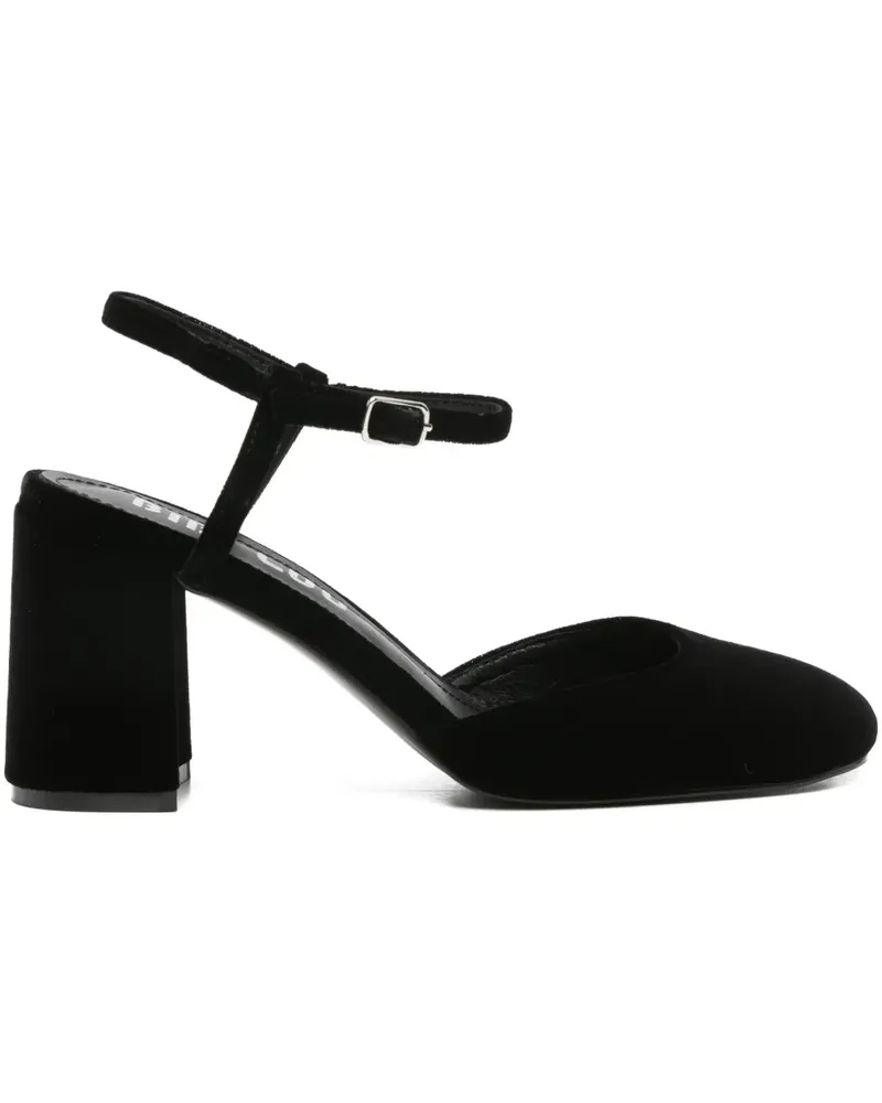 Bibi Lou Pumps mit Blockabsatz 80mm - Schwarz Schwarz
