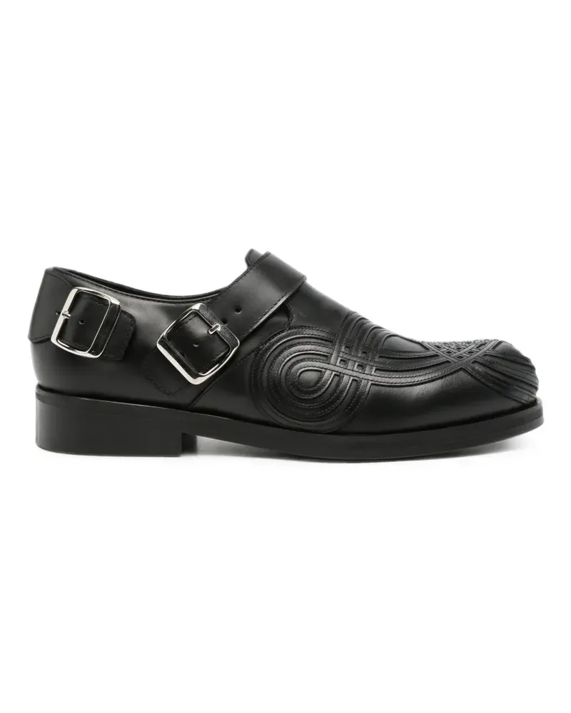 STEFAN COOKE buckle-fastening Derby shoes - Schwarz Schwarz