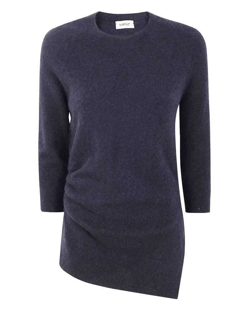 MRZ Klassischer Kaschmirpullover - Schwarz Schwarz