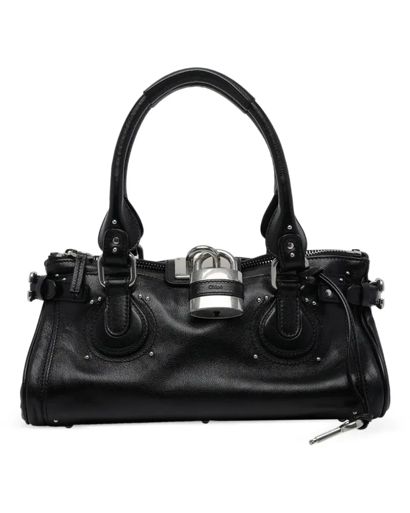 Chloé Paddington leather shoulder bag - Schwarz Schwarz