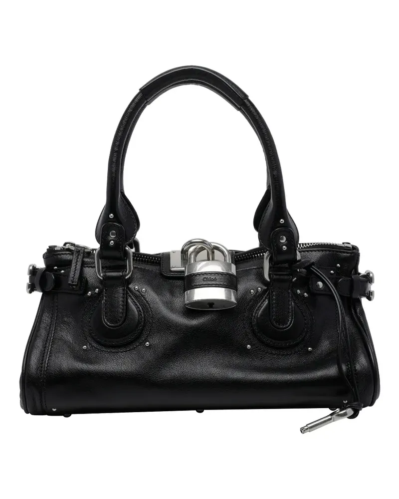 Chloé Paddington leather shoulder bag - Schwarz Schwarz
