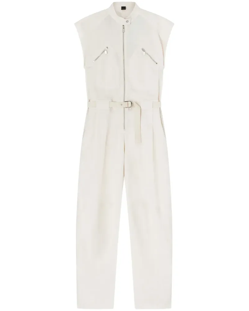 Pinko Overall mit Logo-Print - Nude Nude